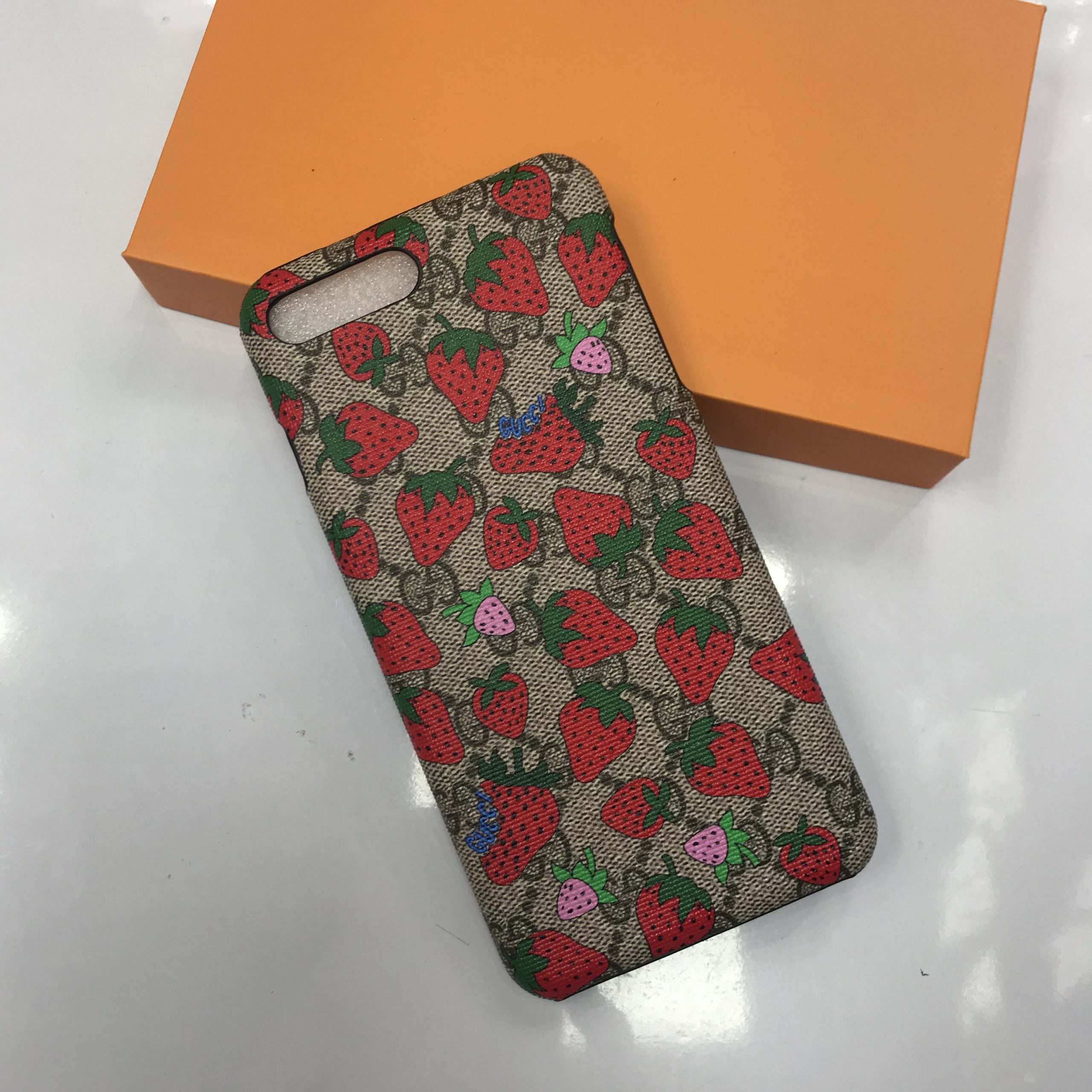 Strawberry Gucci Iphone Cases Covers For Iphone 11 Xr Xs Max