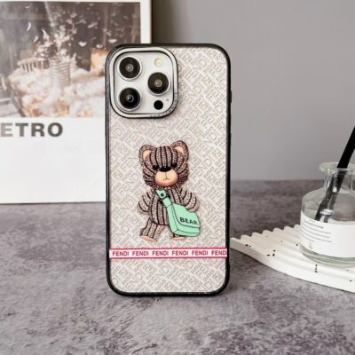 Fendi Bear iPhone 15 Pro Max Case