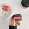 Supreme LV Louis-Vuitton Airpods Pro2 Case Airpods 3