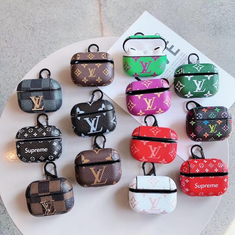 Supreme LV Airpod Pro 3 Case | Louis Vuitton Airpod Pro Case