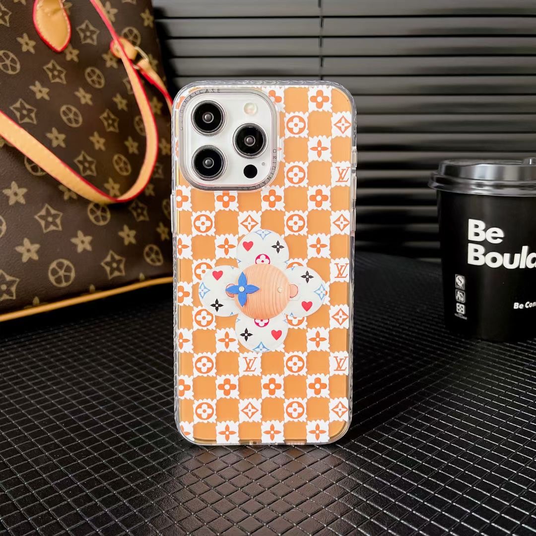 Louis-Vuitton iPhone 15 14 Pro Max Case LV Logo Louis