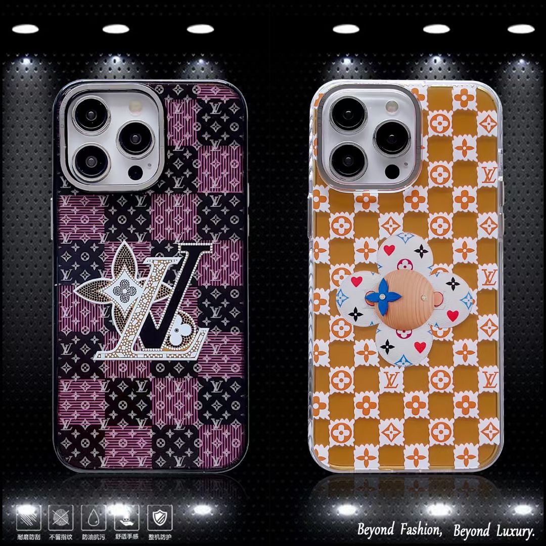 Louis-Vuitton iPhone 15 14 Pro Max Case LV Logo Louis Vuitton