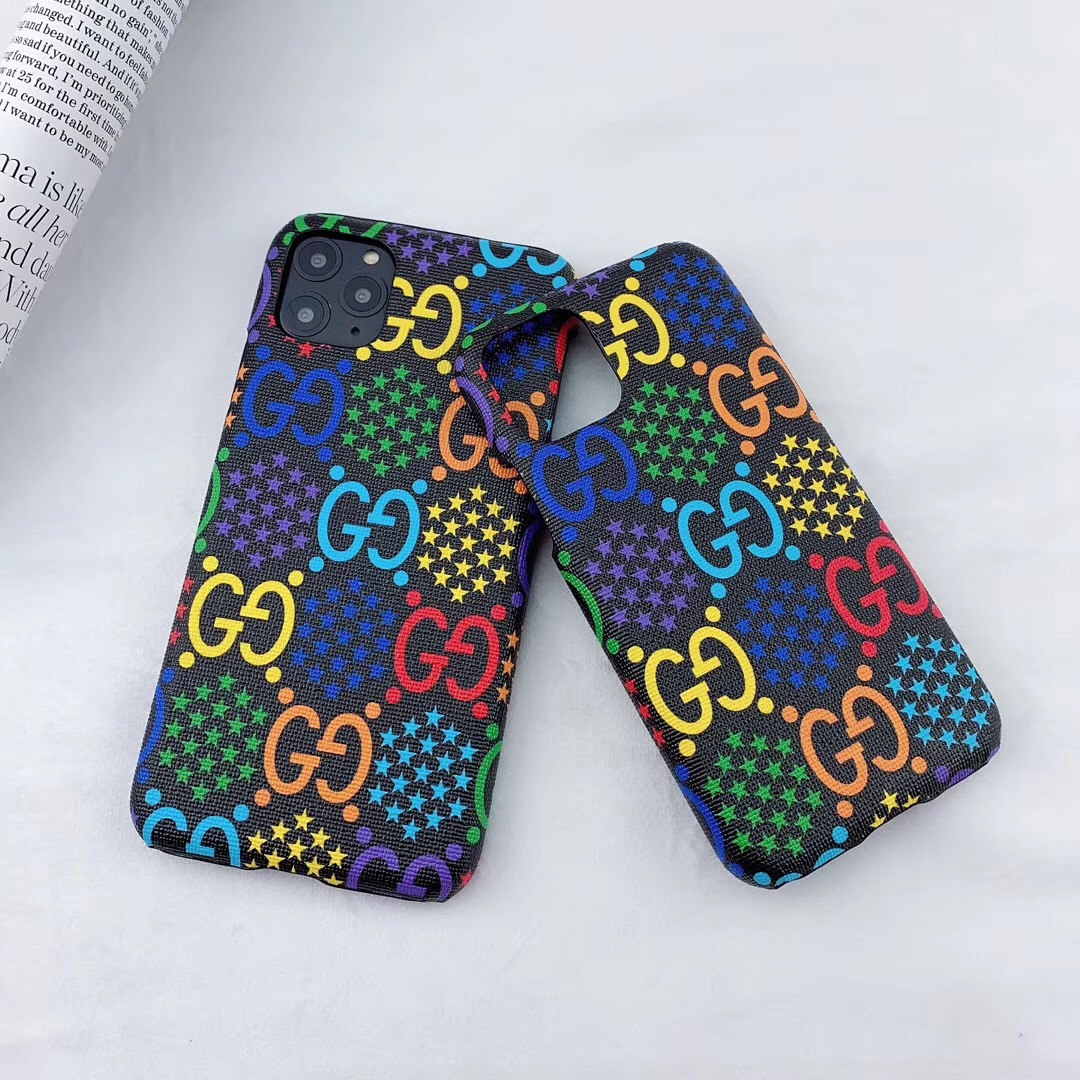 Gucci iPhone 11 Pro Leather Case GG iPhone 13 With Box