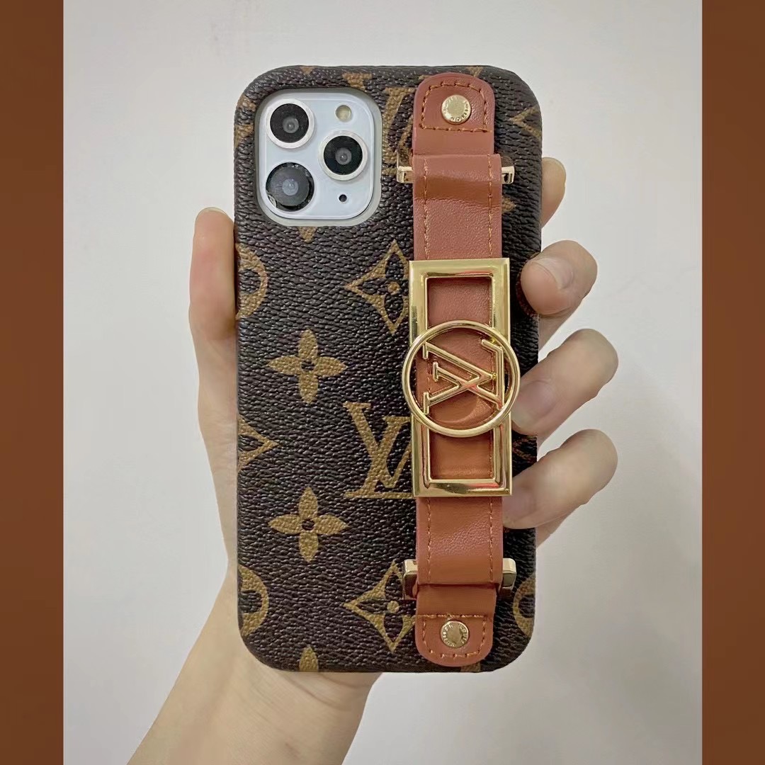 Louis Vuitton iPhone 16 Pro Max LV Leather Case With Card Holder