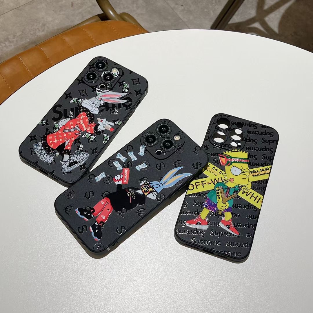LV-Disney-Supreme, iPhone 16 15 Pro Max Case