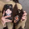 Supreme-LV Leather iPhone 17 Pro Max Case Designer