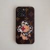 Louis Vuitton iPhone 16 15 14 Pro Max Leather Case