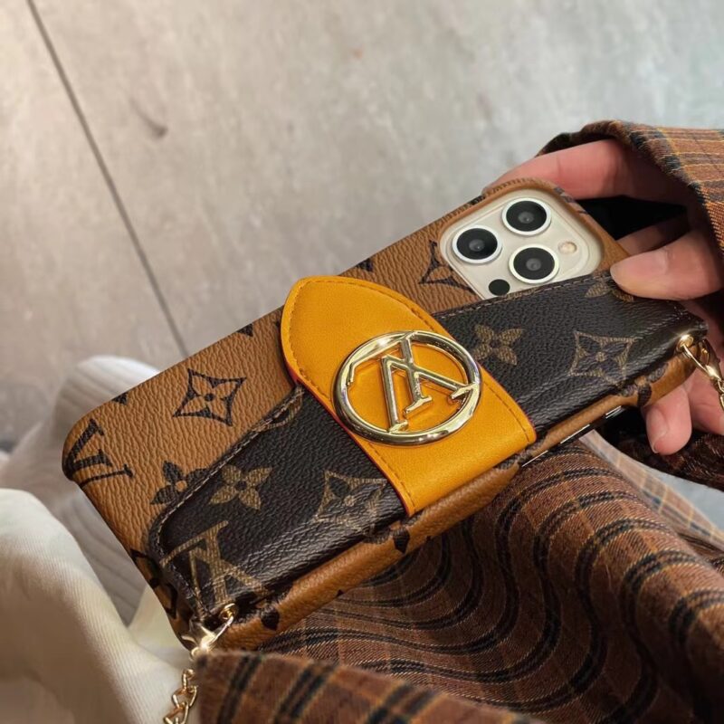 Louis Vuitton iPhone 13 Pro Max Wallet Case
