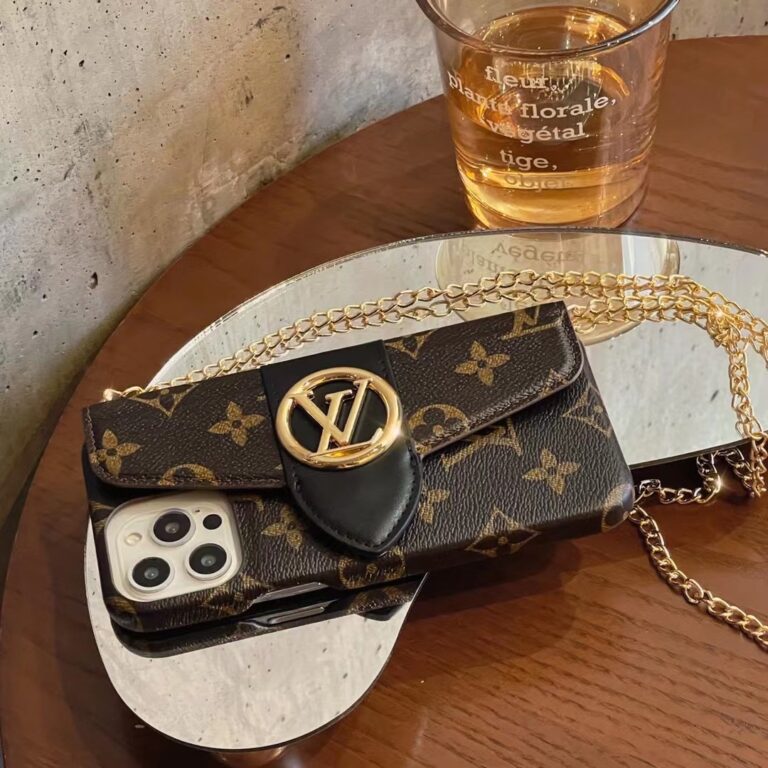 Louis Vuitton iPhone 13 Pro Max Wallet Case