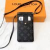 Louis Vuitton iPhone 17 16 15 Pro Max Phone Bags Case With Card Holder Wallet
