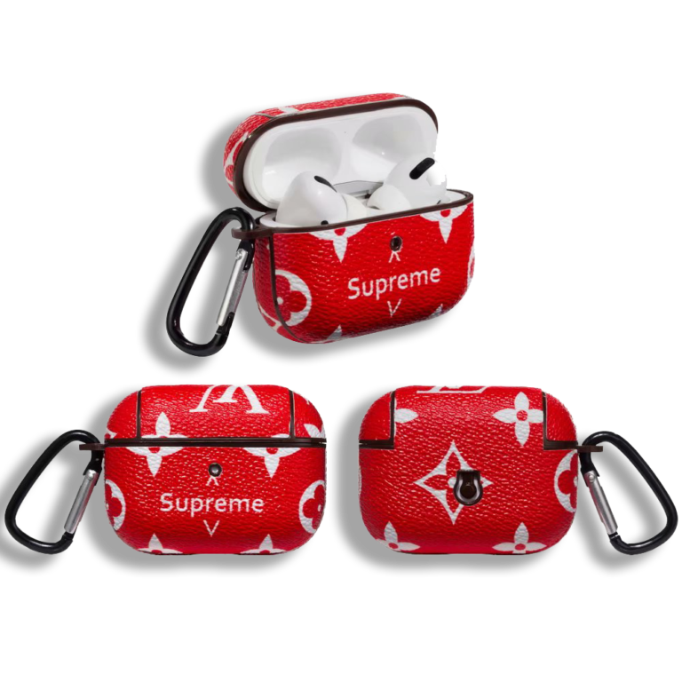 Red Supreme AirPods 3 Pro Case