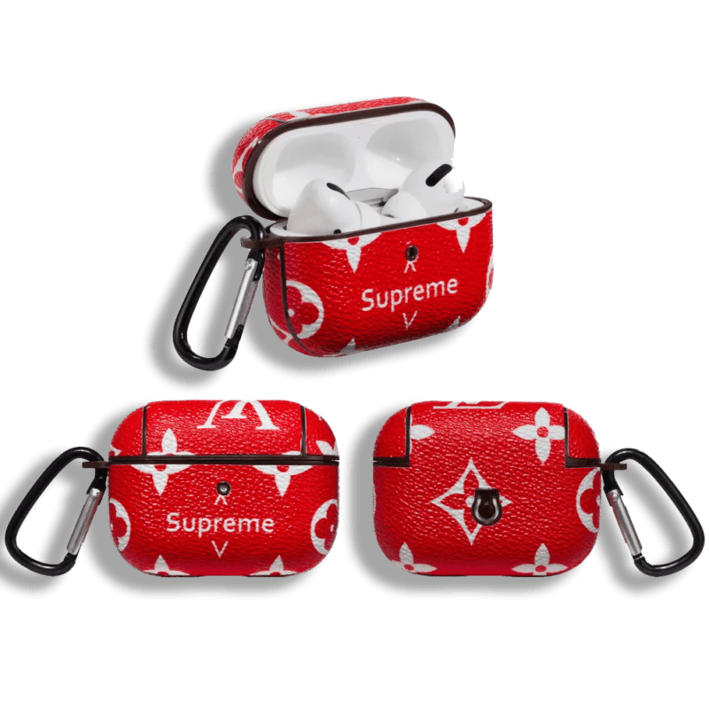 Red Supreme AirPods 3 Pro Case