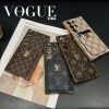 Louis Vuitton Samsung S25 Ultra S24Ultra S23 Plus S22 LV Leather Case