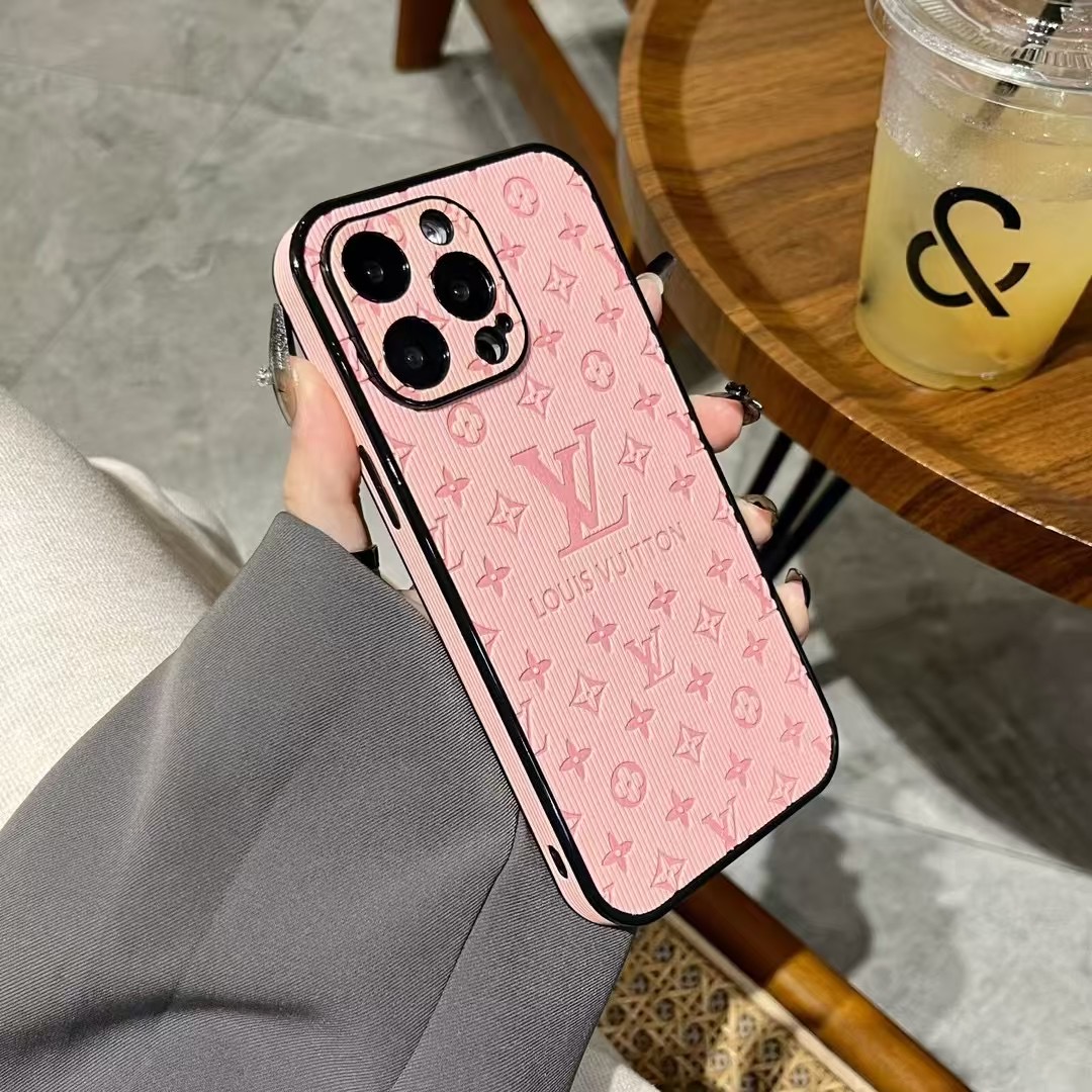 Louis Vuitton iPhone 13 Pro Max LV Leather Case LV iPhone 16