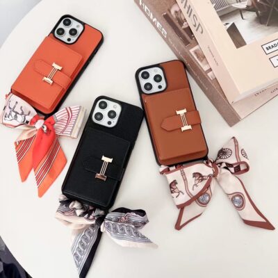 Hermes iPhone 16 Pro Max case with card holder