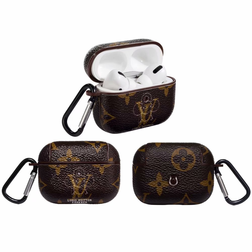 Louis Vuitton Airpods 3 Leather Case for AirPods Pro 2 LV Airpod