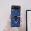Louis Vuitton Samsung Case LV Z FLIP 6 5 Zflip 4 Case Cover with Finger Handle