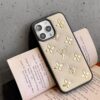 Louis Vuitton iPhone 16 17 Pro Max Case With Gold Logo