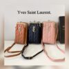 YSL Phone Bag Small crossbody mini Phone Bag for iPhone 17 16 15 Pro Max Case