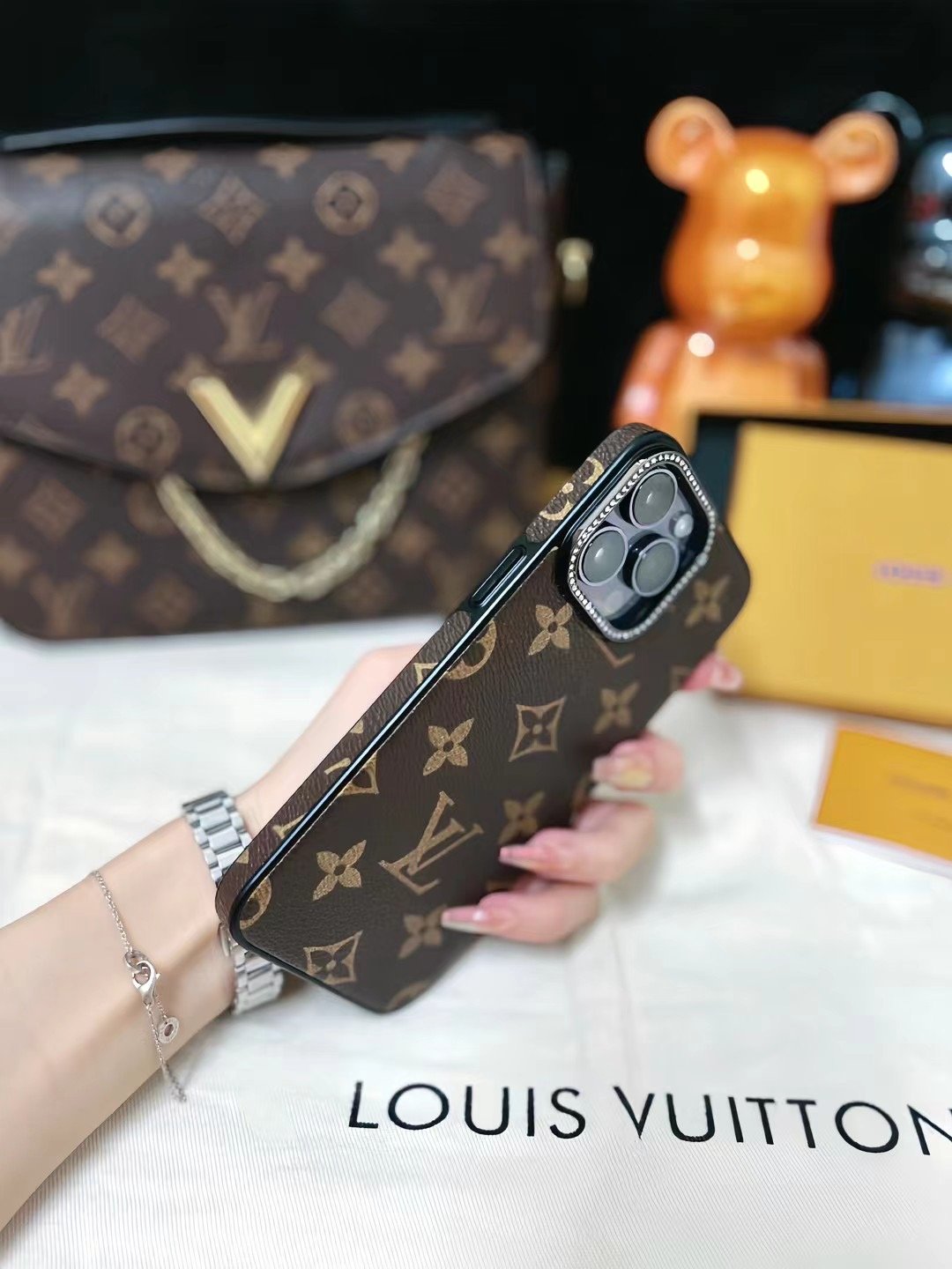 Louis Vuitton Case iPhone 15 Pro Max Case LV Cover |
