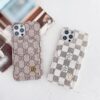 Louis Vuitton LV iPhone 14 Pro Max Case GG Card Holder Wallet