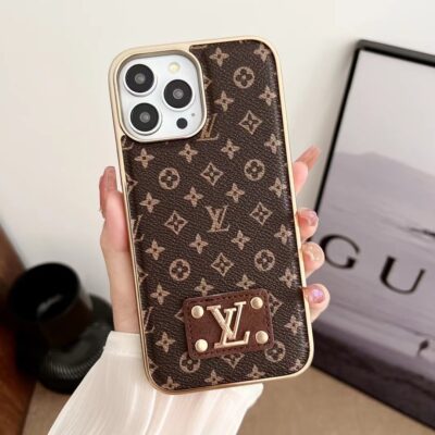 Louis Vuitton iPhone 16 15 Pro Max Case LV Logo Coque Cover for iphone 14 Plus
