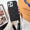 Louis Vuitton iPhone Case 17 16 15 14 Pro Max With Shoulder Strap