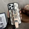 Louis Vuitton LV iPhone 16 15 Pro Max Case With Handle Leather Strap
