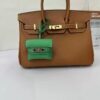 Airpods Pro2 4 3 2 Case Green Charms Hermes Mini Leather Handbags