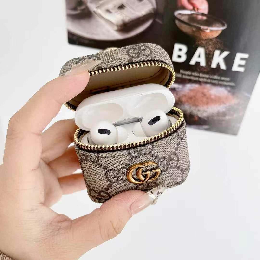 Gucci Airpods Pro 2 Case Lux GG Airpods 4 3 2/1 Cases & Covers|