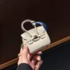Black Charms Hermes Mini Handbags Airpods 4 Pro2 3 Leather Case
