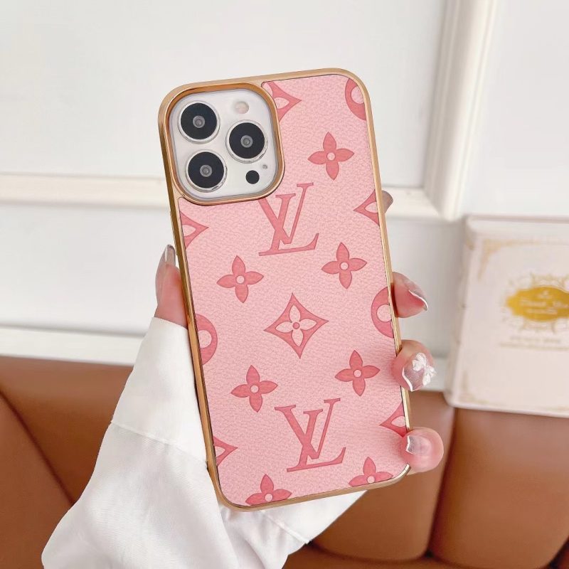 Pink Lv Iphone Case Pink Louis Vuitton Phone Case Iphone 11 Pink