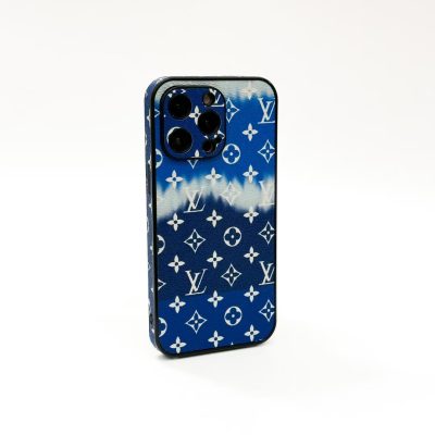 Luxury LV Leather iPhone 16 Pro Max Case Louis Vuitton Logo, Premium Design