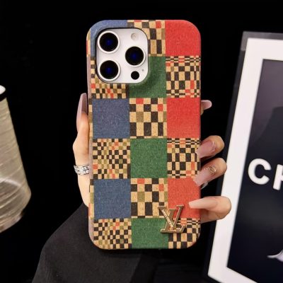 Louis-Vuitton iPhone 16 Pro Max Case Premium LV Logo Modern Pattern forms Design