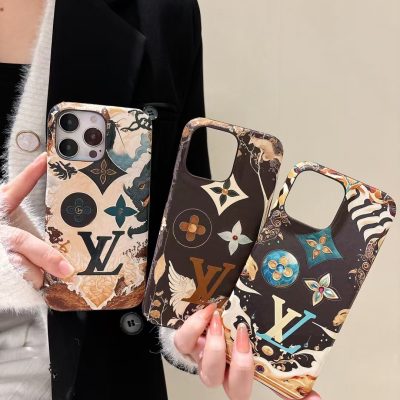 Louis-Vuitton iPhone 16 Pro Max Case LV Logo Phone Cover