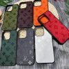 Luxury Louis Vuitton Leather iPhone 17 16 Pro Max & 16 Plus Case LV Logo Case for iPhone 13 / 14 / 15 / 16 Series
