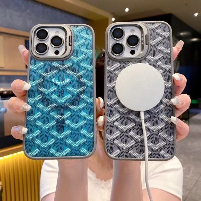 Goyard-Paris iPhone 17 Pro Max Case Cover MagSafe – iPhone 16 Pro Max TPU Protective Phone Case