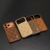 Luxury Chanel-CC iPhone 17 Pro Max Leather Case Cover – iPhone 16 Pro Max Designer Leather Phone Case