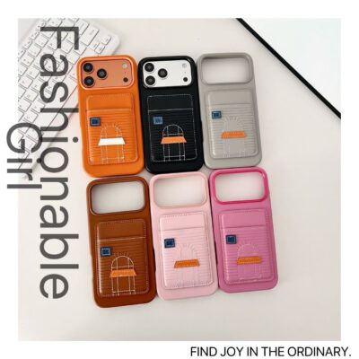 Luxury Leather iPhone 17 / 16 Pro Max Leather Cover with Card Holder Wallet – MagSafe Magnetic Wallet Phone Case