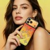 Louis-Vuitton iPhone 17 Pro Max Leather Case – Luxury LV Logo Designer Fashion style  Leather Cover case