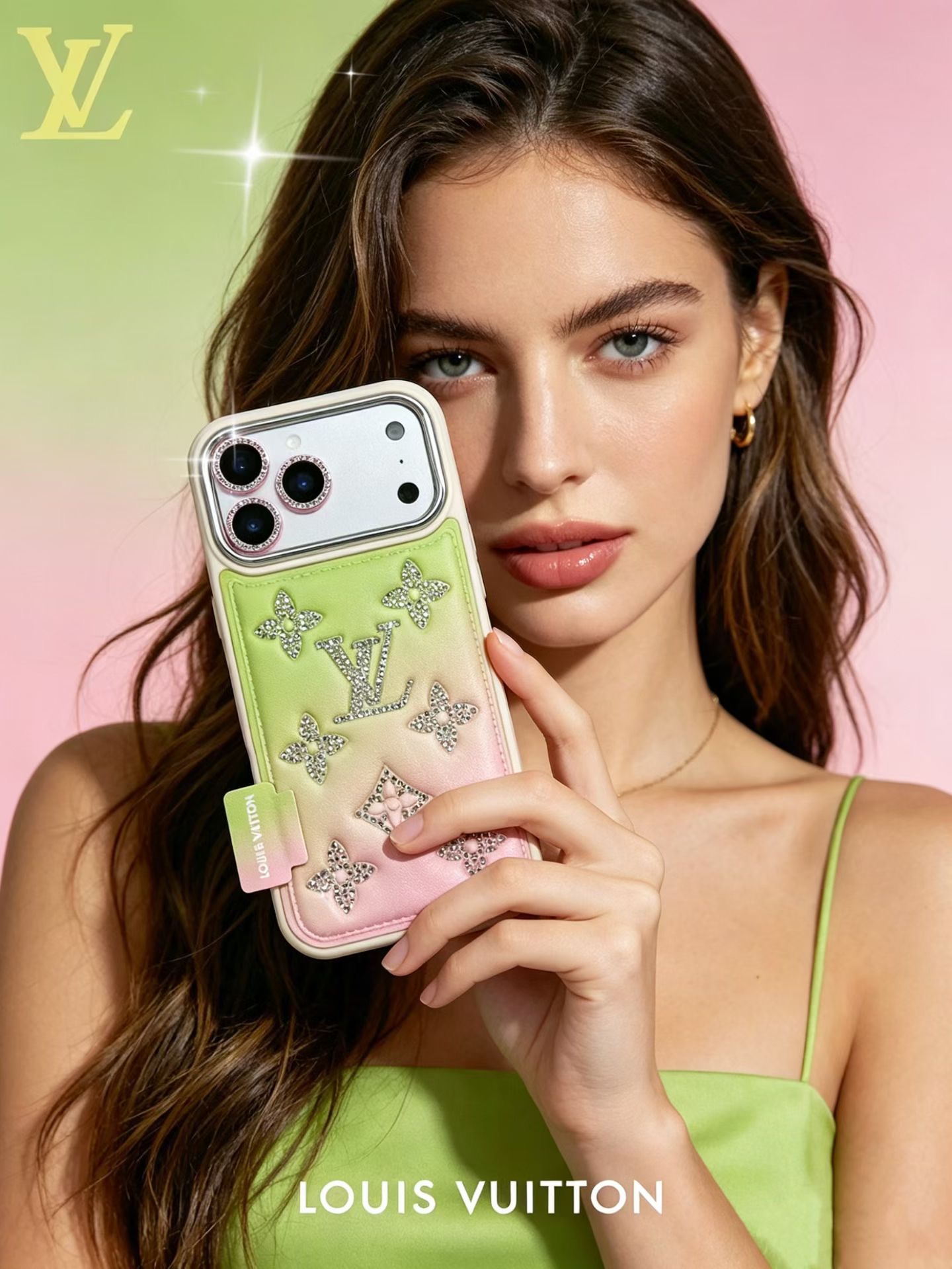 Louis-Vuitton iPhone 17 Pro Max Leather Case – Luxury LV Logo Designer Fashion style Phone case for iPhone 16 Pro Max