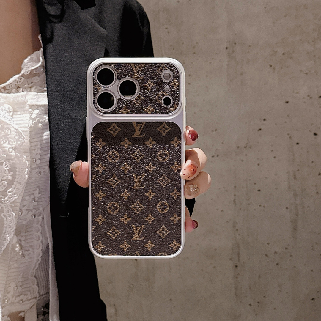 Louis Vuitton iPhone 17 Pro Max Slim Case – LV Luxury Phone Cover for iPhone 14, 15, 16 & 17, Pro & Pro Max