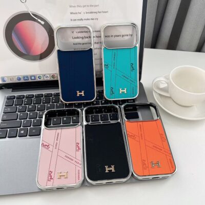 Hermes iPhone 18 Pro Max Leather Phone Case – Luxury Designer Leather Cover for iPhone 13, 14, 15, 16, 17 & 18 Pro Max