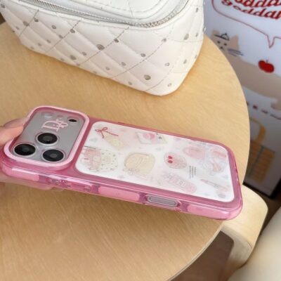 Pink Dior iPhone 17 Pro Max Case – Luxury Phone Cover for iPhone 17, 16, 15