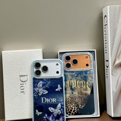Dior iPhone 17 Pro Max Case Cover – Designer-Style Phone Case for iPhone 15, 16, 17 & 18 Pro Max Models