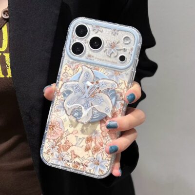 Louis Vuitton iPhone 17 Pro Max Case – LV Designer-Style Phone Cover for iPhone 15, 16 & 17 Pro Max