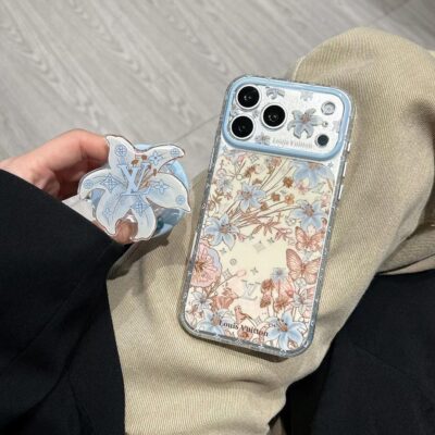 Louis Vuitton iPhone 17 Pro Max Case – LV Designer-Style Phone Cover for iPhone 15, 16 & 17 Pro Max