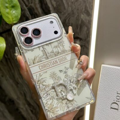 Dior iPhone 18 Pro Max & iPhone 17 Pro Max Case – Luxury Designer-Style Phone Cover for iPhone 15, 16, 17 & 18 Pro Models