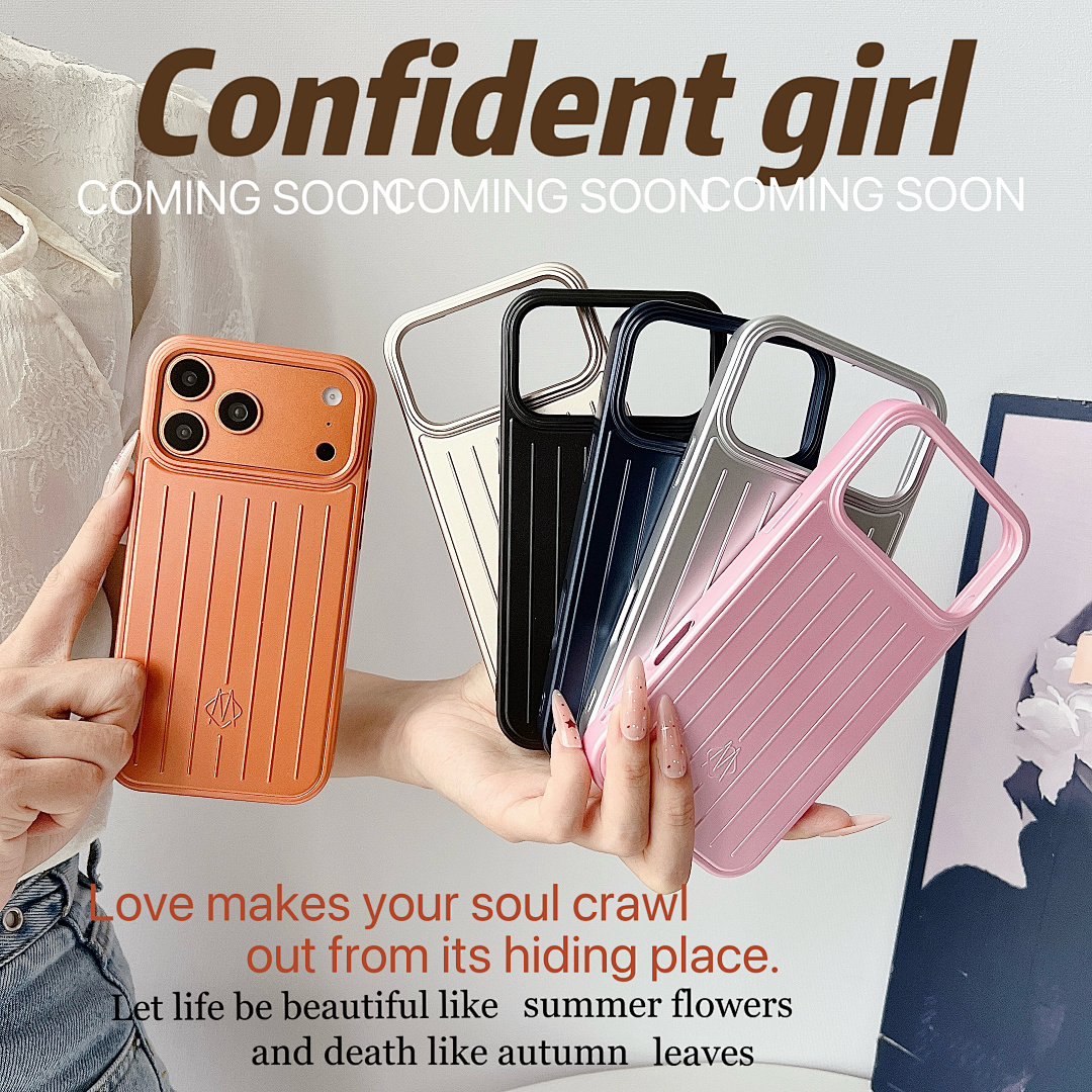 Aluminum iPhone 18 Pro Max Case – Rimowa-Style Metal Phone Cover for iPhone 17 Pro Max, 17 Pro, 16 Pro Max, 15 Pro Max & iPhone 13–17 Series, Available in 6 Colors