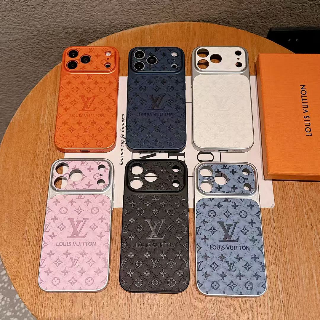 Louis Vuitton-Style iPhone 17 Pro Max Case – Luxury LV Designer-Inspired Phone Cover for iPhone 17 Pro, 16 Pro Max, 15 Pro Max, 14 Pro Max & iPhone 13–17 Series